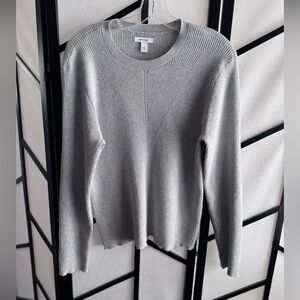 Nine West silver thread pullover sweater